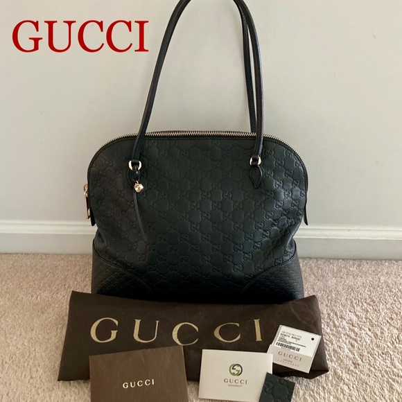 💕 NWT! GUCCI Bree Guccissima Shoulder Bag- NWT! ❤️ - Picture 1 of 15